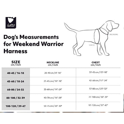 Hurtta hondenharnas - hondentuigje - weekend warrior