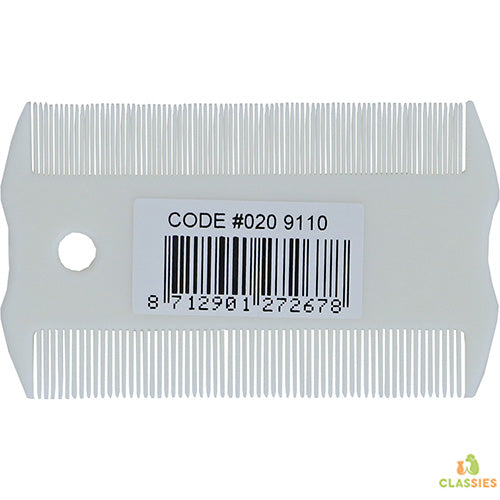 Peigne anti-puces Boon en plastique, blanc