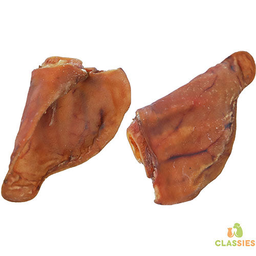 Boon Natural Snack Pig - Oreilles de Cochon Larges par 3, 9 ou 25 pièces