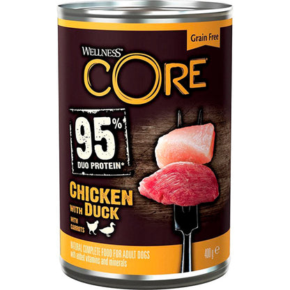 Wellness Core graanvrij  - blikvoer - natvoer 400 gram