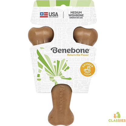 Benebone knaagspeelgoed Wishbone in verschillende maten en smaken