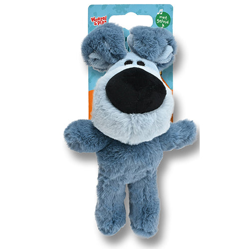 Woezel &amp; Pip Hondenspeelgoed - Woezel Pluche+Touwskelet 32 cm