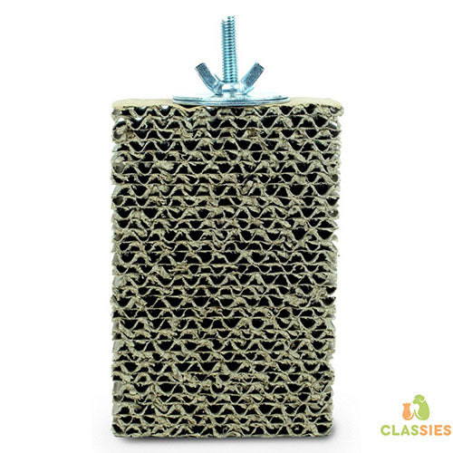 Back Zoo Nature Bloc à Friandises en Carton - Jouet pour Rongeurs ou Oiseaux - 8x2x12 cm