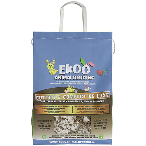 Ekoo Animal Bedding Cotton &amp; Comfort Luxe - Bodembedekking - 30 Liter
