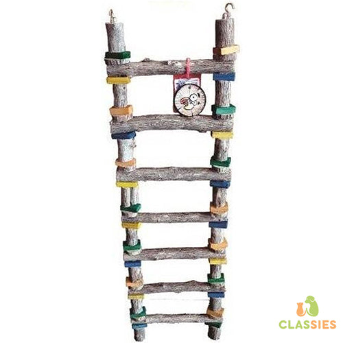 Toyzo - Échelle en bois à 5 marches - Longueur : 54 cm