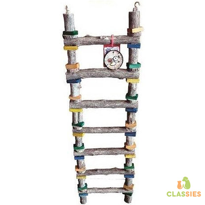 Toyzo - Échelle en bois à 5 marches - Longueur : 54 cm