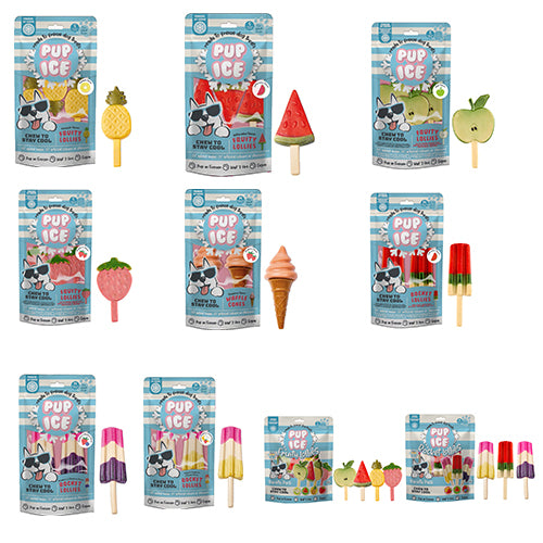 Pup Ice Hundeeis - Eis für Hunde, verschiedene Geschmacksrichtungen