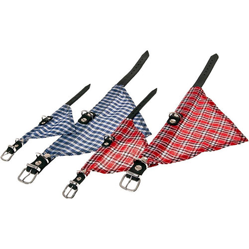 Karlie Halsband Rondo met doek blauw 47 cm