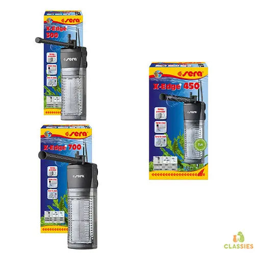 sera binnenfilter X-Edge - hoekfilter Classies
