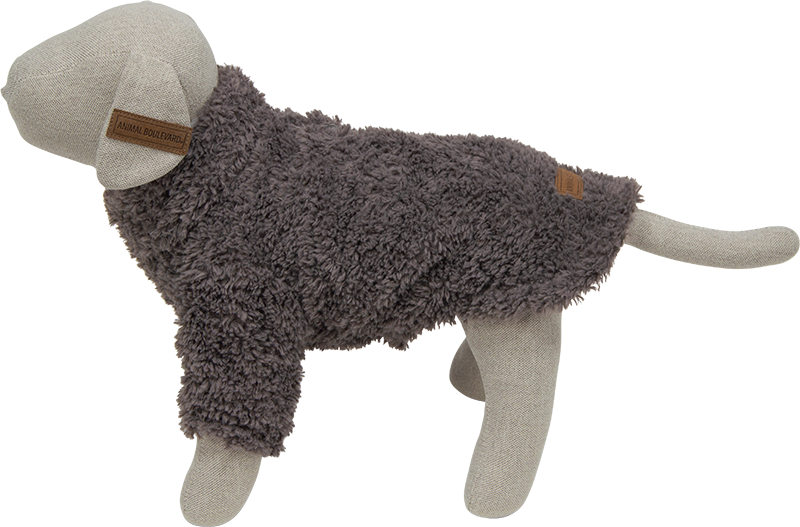 Animal Boulevard hondentrui Outerwear Curlplush grijs - 7 maten