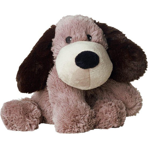 Warmies bruine hond magnetronknuffel warmtekussen of decoratie