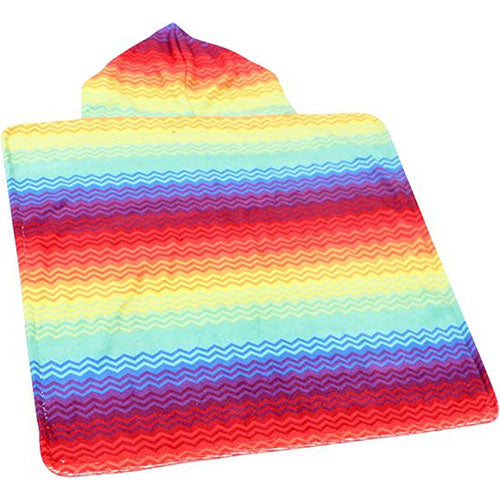 Croci LOS LOCOS Honden Badjas - Regenboog Kleuren - Afmetingen: 40 x 42 cm