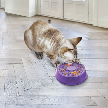 Kong dog lèche spinz petit violet licki mat