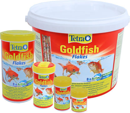 Tetra goldfish vlokkenvoer voor koudwatervissen