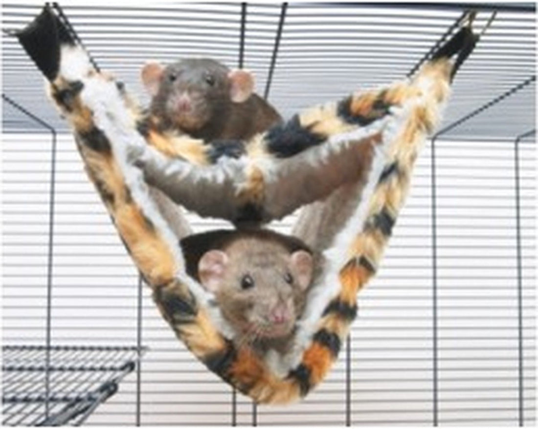 Savic Tube Relax de Luxe Hängematte - Kunstfell 33 x 17 x 14 cm