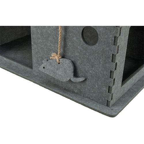 Trixie Schuilplaats Lene - Kattenhuis uit Vilt - Afmetingen: 54×30×35 cm