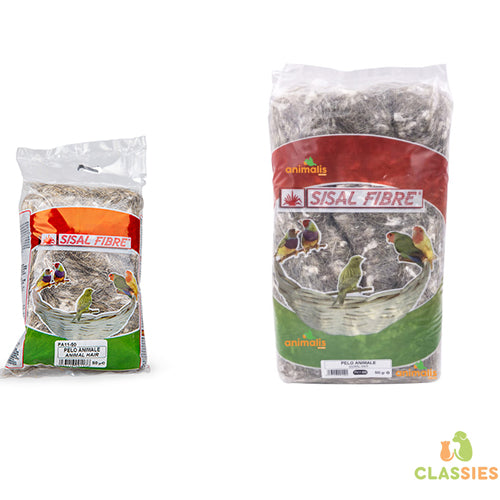 Dierlijk haar 50 - 500 gram Classies