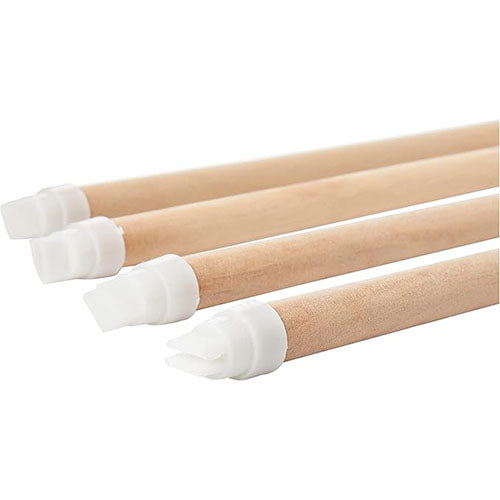 Trixie Sitzstangen aus Holz mit Kunststoff-Endstücken – Maße: 35 x 1,2 cm – 4er-Pack