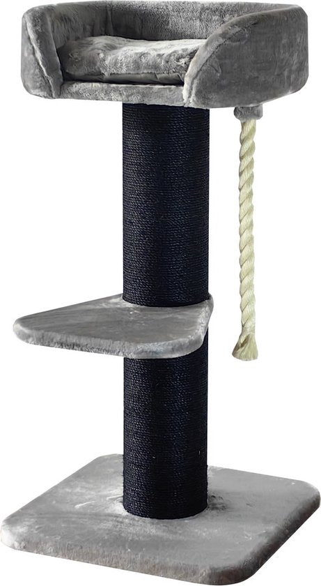 Arbre à chat Zyria xxl gris/noir 120cm