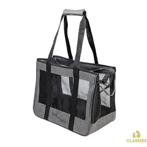 Jack And Vanilla - Draagtassen - Travel Draagtas - Grijs/zwart - L Classies