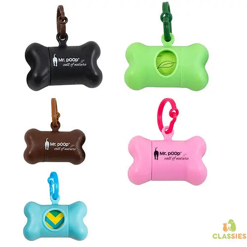 Mr. Poop poepzakjes in allerlei kleuren Classies