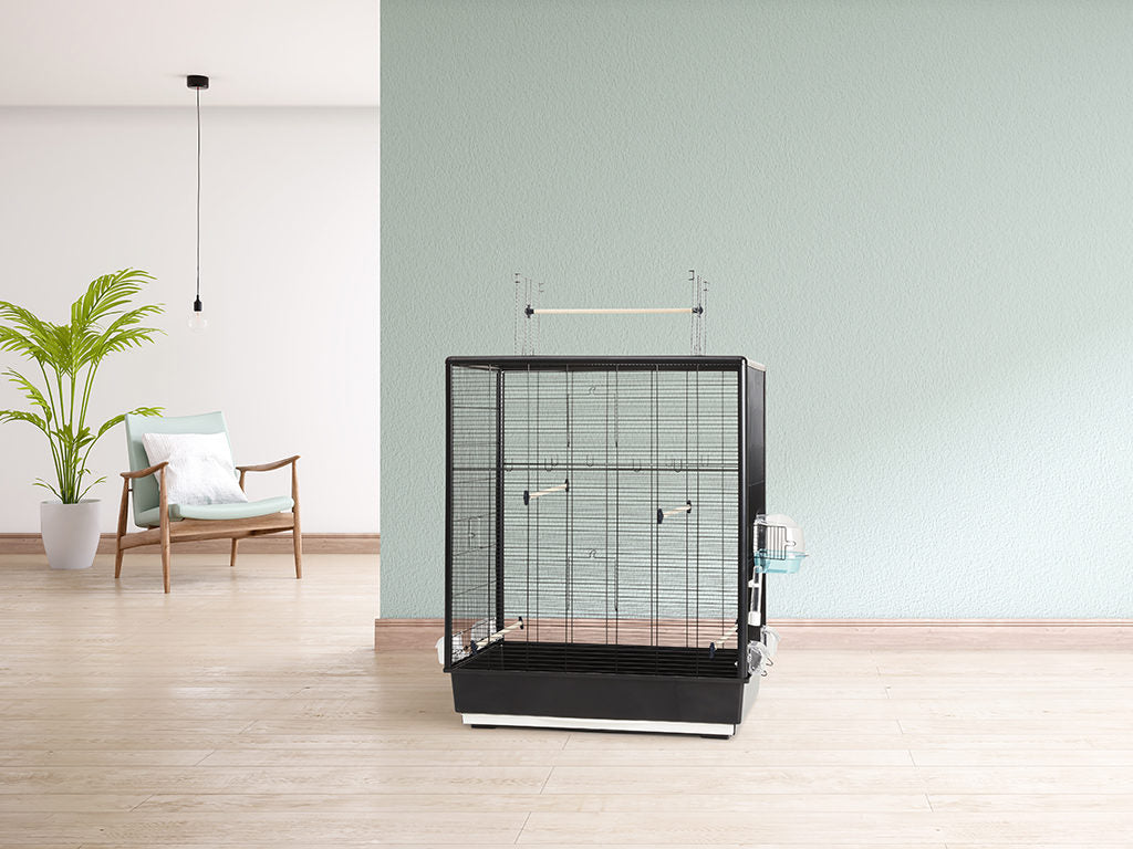 Savic vogelkooi Primo 60 Open Emire - zwart - 80 x 50 x 95 cm