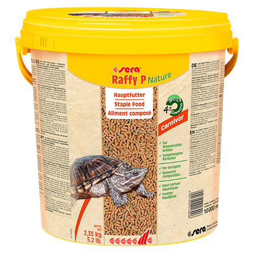 sera Raffy P Natur Schildkrötenfutter in verschiedenen Größen