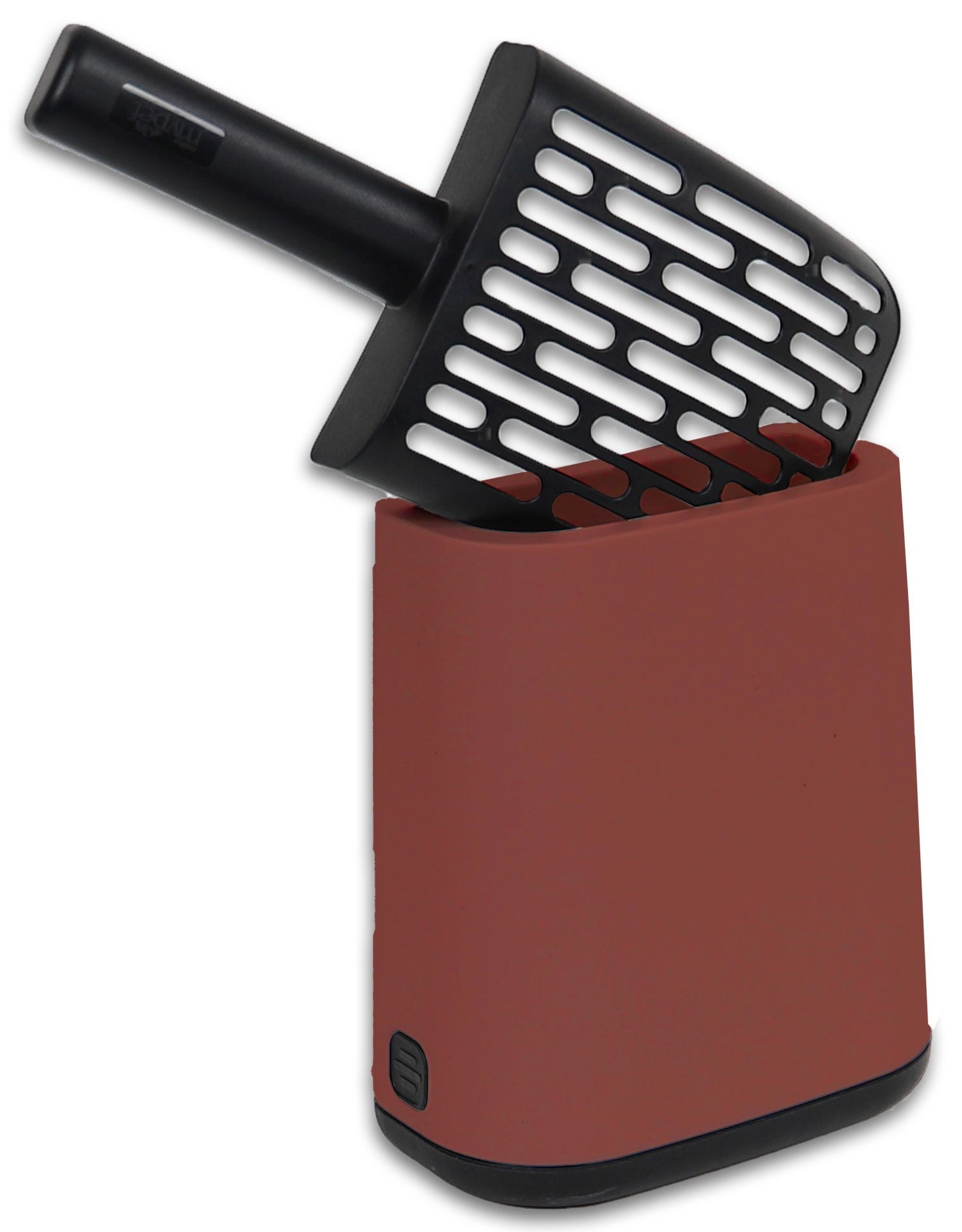 Rotho kattenbakschep en houder biala iron red