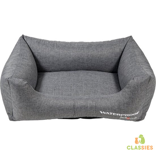 Jack and Vanilla Wasserdichtes Hundebett Grau S - M - L - XL