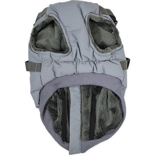 Jack and Vanilla Dogwalk Jacket Harness London - Hondenjas met Harnas - Grijs - Verkrijgbaar in 7 maten