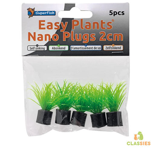 SuperFish Easy Plants Nano Plug 2 cm - 5 stuks Classies