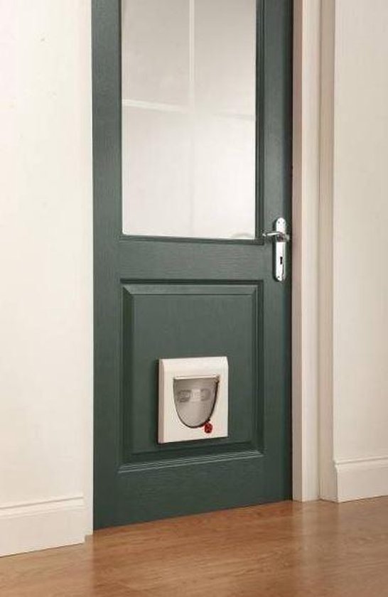 Petsafe 919 Classic - Wit - Kattenluik - 22,4 x 22,4 x 22,4 cm