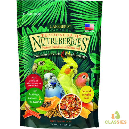 LAFEBER TROPICAL FRUIT NUTRI-BERRIES Parkiet 300 gr