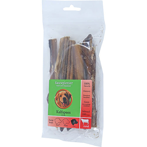 Natur Hundesnack Rind - Kalbssehne in 15 cm und 35 cm