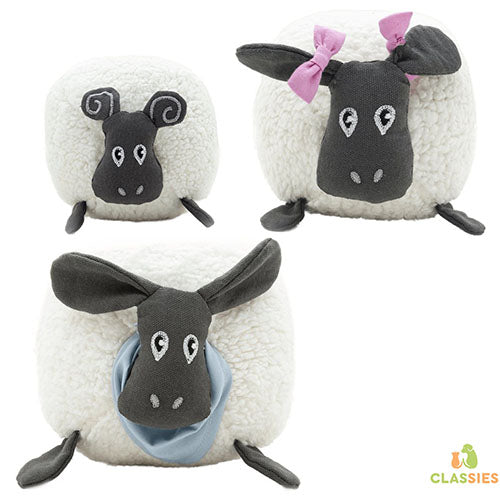 Jouets pour chiots Jack and Vanilla BarnYard - agneau - mouton