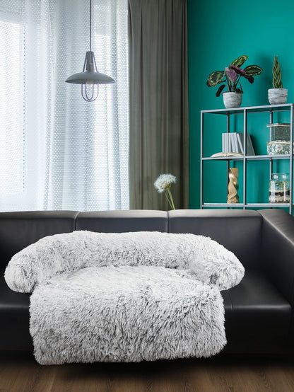 Luxe Hondenbed Sofa – Fluffy Kussen voor Grote Honden en Katten