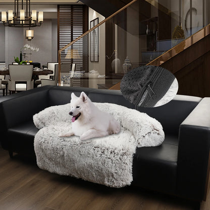 Luxe Hondenbed Sofa – Fluffy Kussen voor Grote Honden en Katten