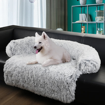 Luxe Hondenbed Sofa – Fluffy Kussen voor Grote Honden en Katten
