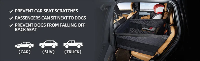 Autostoel verlengd waterproof in 2  maten