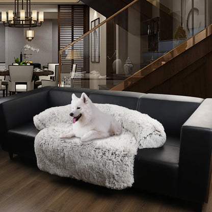 Luxe Hondenbed Sofa – Fluffy Kussen voor Grote Honden en Katten