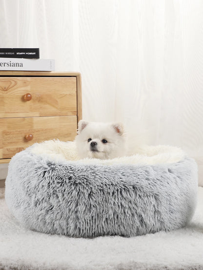 Donut kussen - mandje voor hond of kat - 40 - 100 cm