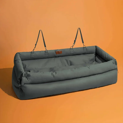 Autostoel enkel of dubbel - kunstleer - 55 - 120 cm