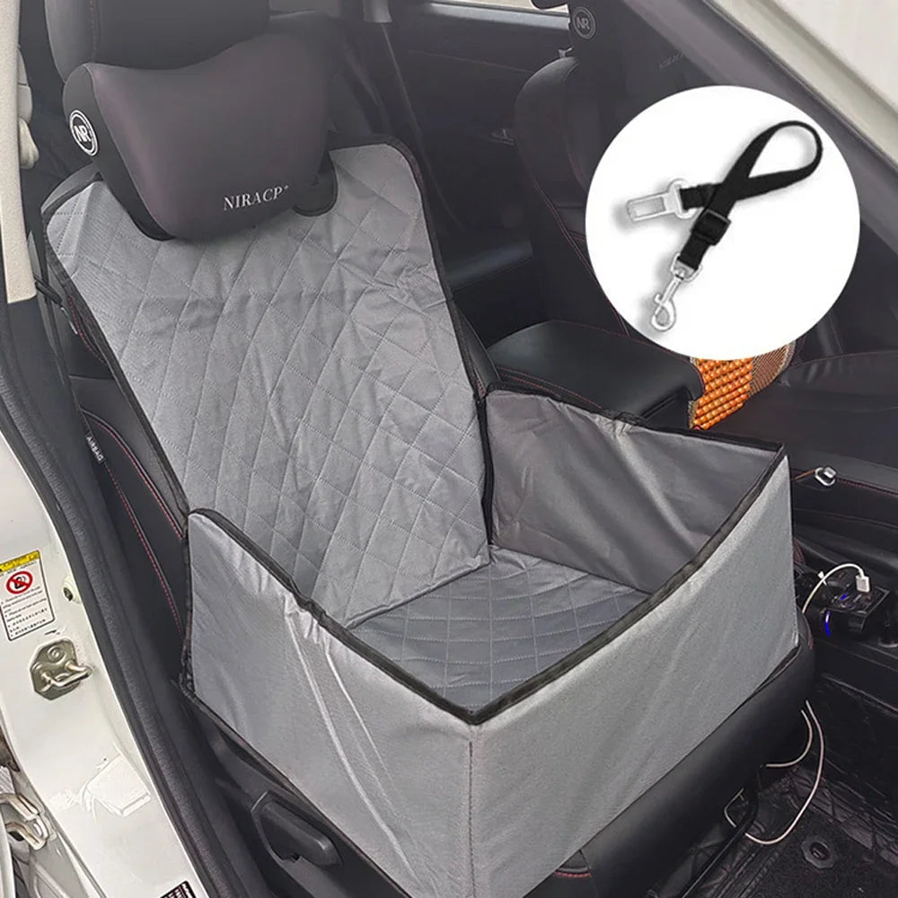 Waterdichte autostoel – Comfortabel & Wasbaar Autokussen voor Kleine Honden