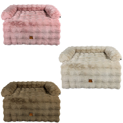 Boony est ‘1941’ Sofa Kussen - Bankbeschermer - Zacht Imitatie Bont - Verkrijgbaar in 2 maten en 3 kleuren