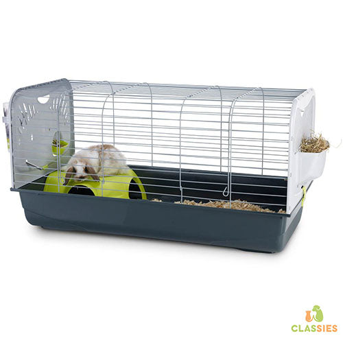Savic Meerschweinchenkäfig - Kaninchenkäfig Caesar 3 De Luxe 100 x 50 x 51 cm