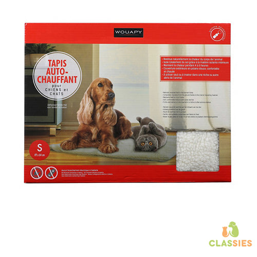 Zelfverwarmende mat voor kat of hond 64 x 49 cm Classies