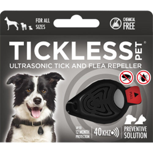 Tickless Ultrasoon Afweermiddel tegen Teken en Vlooien bij Honden - Standaard Versie - Verkrijgbaar in verschillende varianten