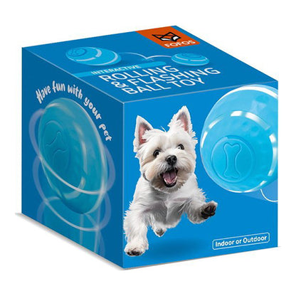 Fofos rolling bal leuke speelbal  met lichtjes Ø 8.5 cm