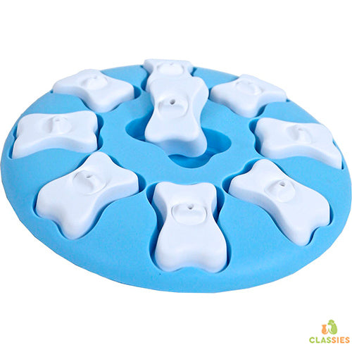Nina Ottosson puppyspel puppy smart, blauw.