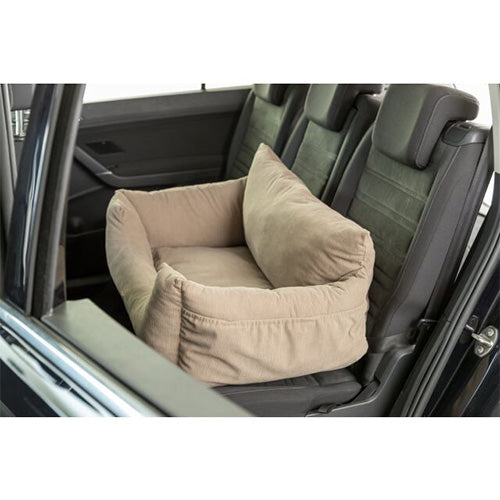 Trixie Autostoel Dubbel Taupe - 80×35× 60 cm